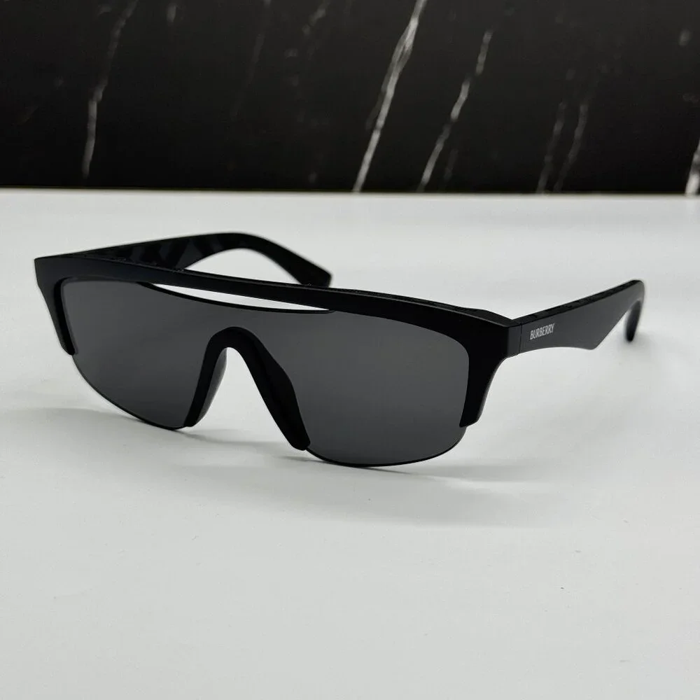 NEW BURBERRY BE4460U 3464/87 UNISEX SHIELD SUNGLASSES BURBERRY BE4460U 346487